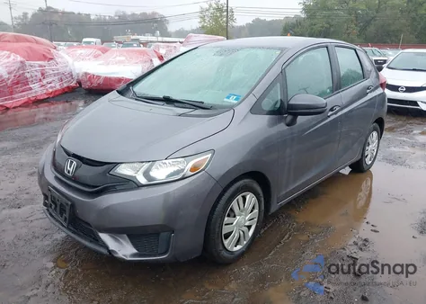 2016 Honda Fit Lx из США, поврежденный, VIN 3HGGK5H53GM704739